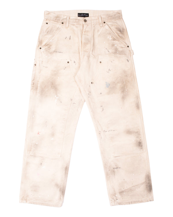 Oil washed double knees