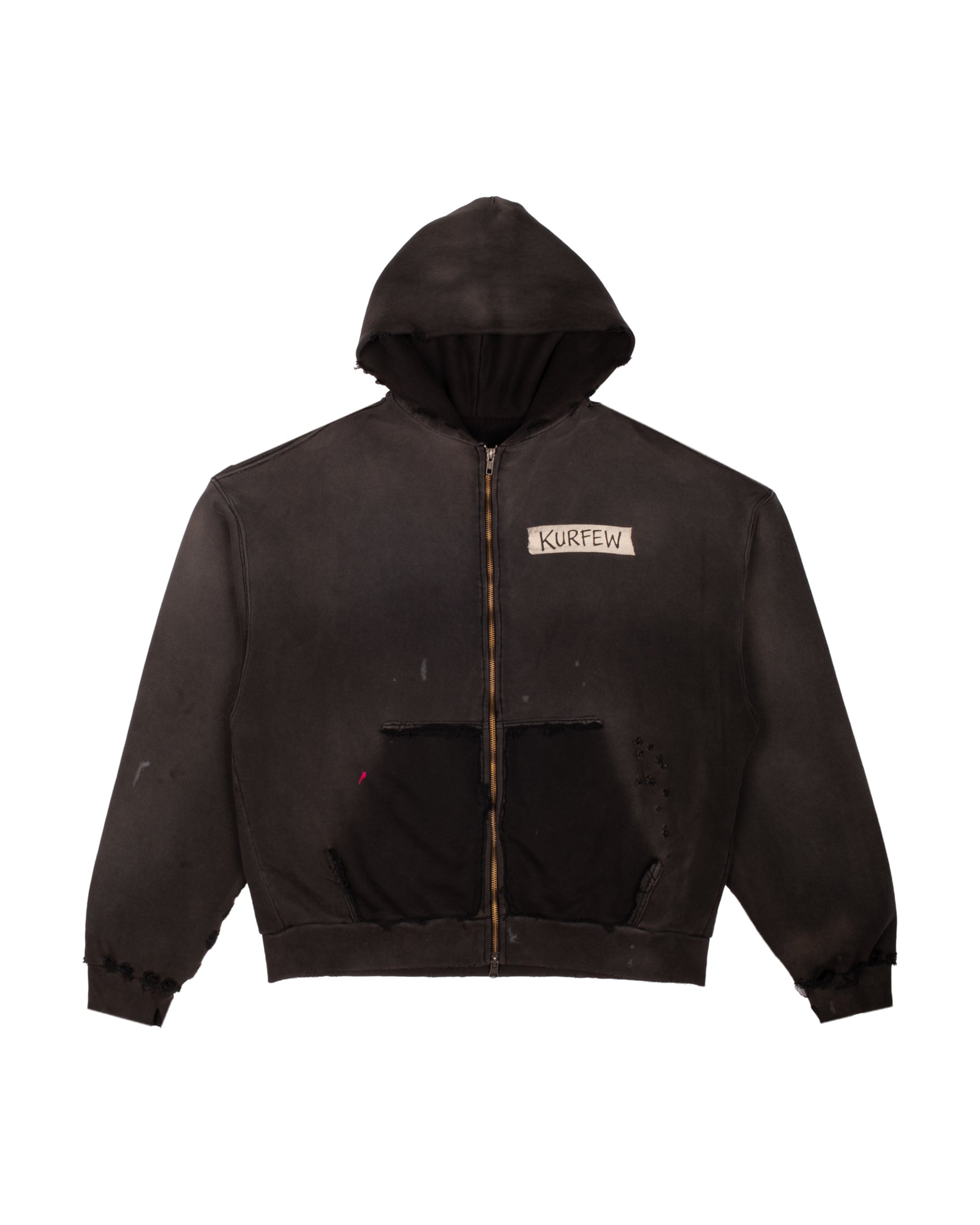 Masking tape hoodie